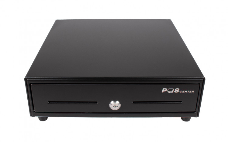 Денежный ящик POScenter 13EM PUSH артикул 5883             черный         