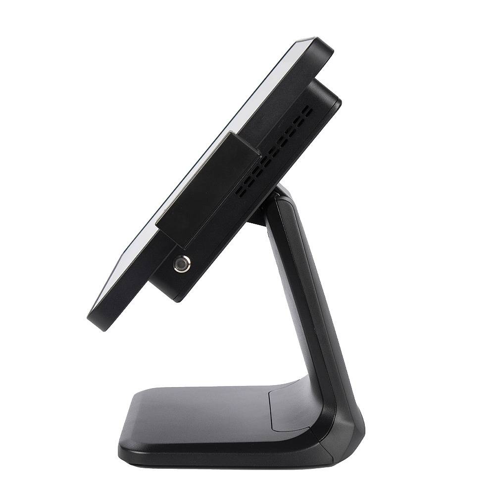 Сенсорный моноблок POScenter POS101ES ( 15", PCAP, WB-J6412, RAM 8Gb, съемный SSD M2 128Gb, MSR, ДЯ-RJ11, 24V) без ОС 