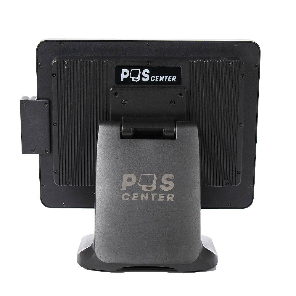 Сенсорный моноблок POScenter POS101ES ( 15", PCAP, WB-J6412, RAM 8Gb, съемный SSD M2 128Gb, MSR, ДЯ-RJ11, 24V) без ОС 