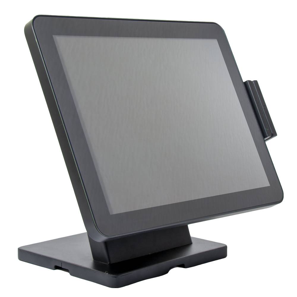 Сенсорный моноблок POScenter POS90 (15", PCAP, WB-J3455, RAM 4Gb DDR3L 1.35V, SSD M.2 SATA 128Gb, MSR) без ОС 