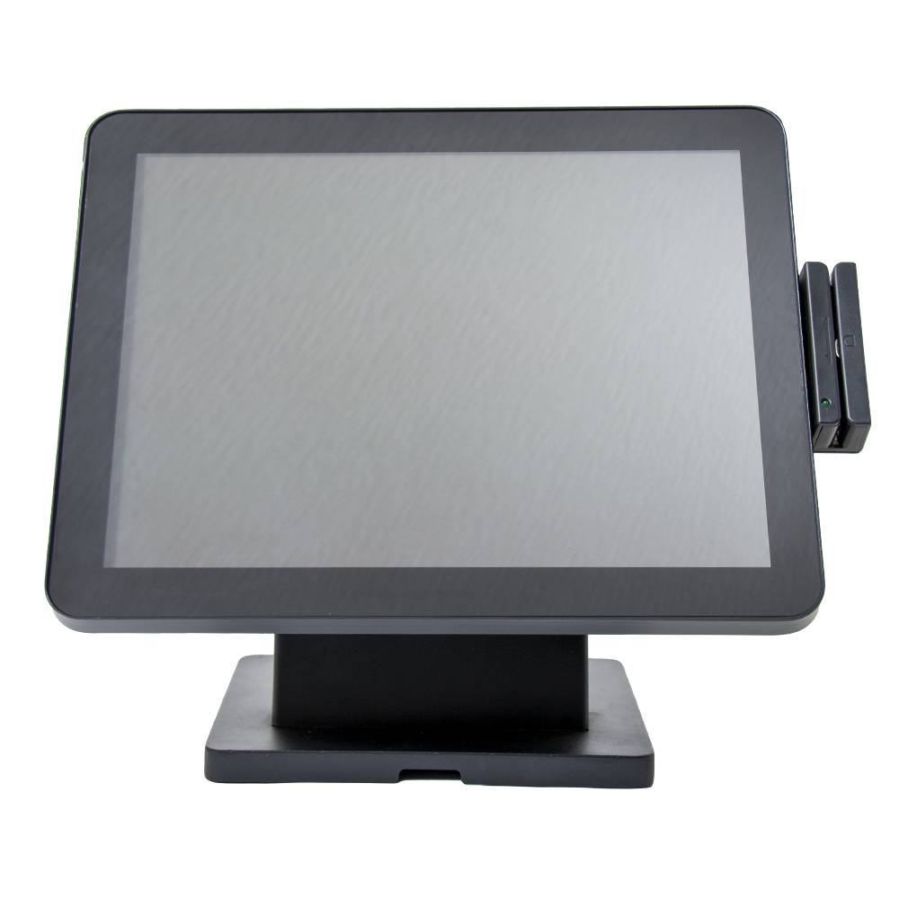  Сенсорный моноблок POScenter POS90 (15", PCAP, WB-J3455, RAM 4Gb DDR3L 1.35V, SSD M.2 SATA 128Gb, MSR) без ОС 