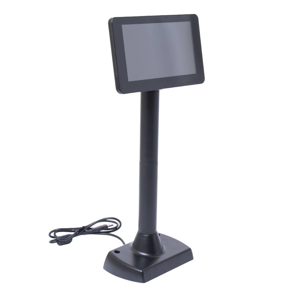 Дисплей покупателя POSCenter L716, цветной, 1024*600, USB, черный 