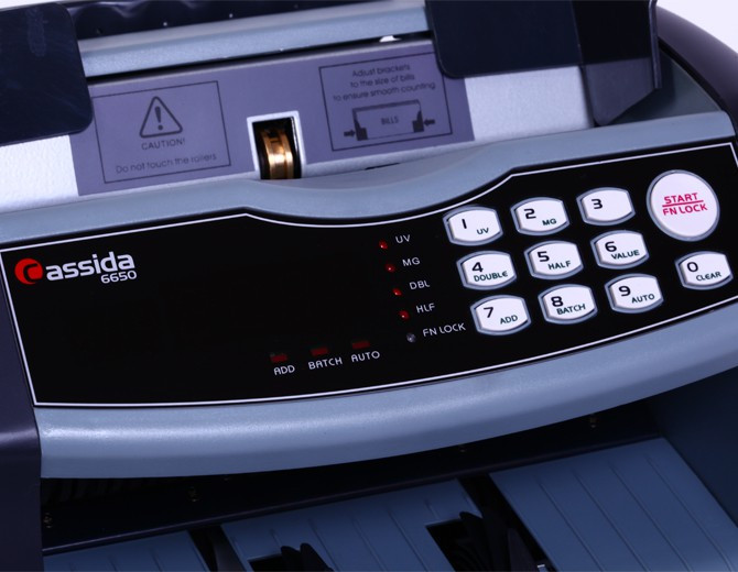 Счетчик  банкнот  Cassida 6650 UV/MG артикул 0021-1302                  