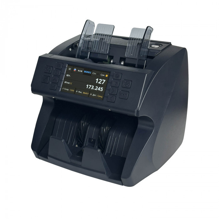 Мультивалютный счетчик банкнот MERTECH C-100 CIS MG touch screen артикул 5532                  