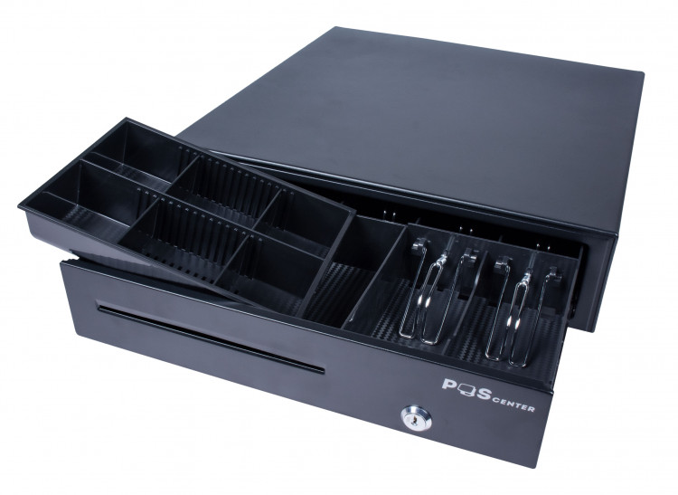 Денежный ящик POScenter 16E7 черный Штрих-М артикул 3853                  