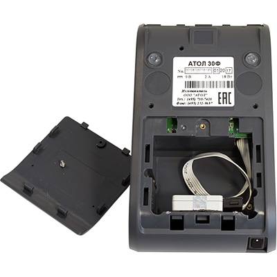 АТОЛ 30Ф Темно-серый Без ФН Без ЕНВД USB 5.0 артикул 50324 