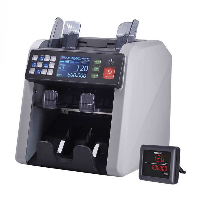 Сортировщик банкнот MERTECH C-200 DOUBLE CIS MG touch screen артикул 5533                  