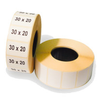 Термоэтикетка 30x20 (1800 шт.) ЭКО